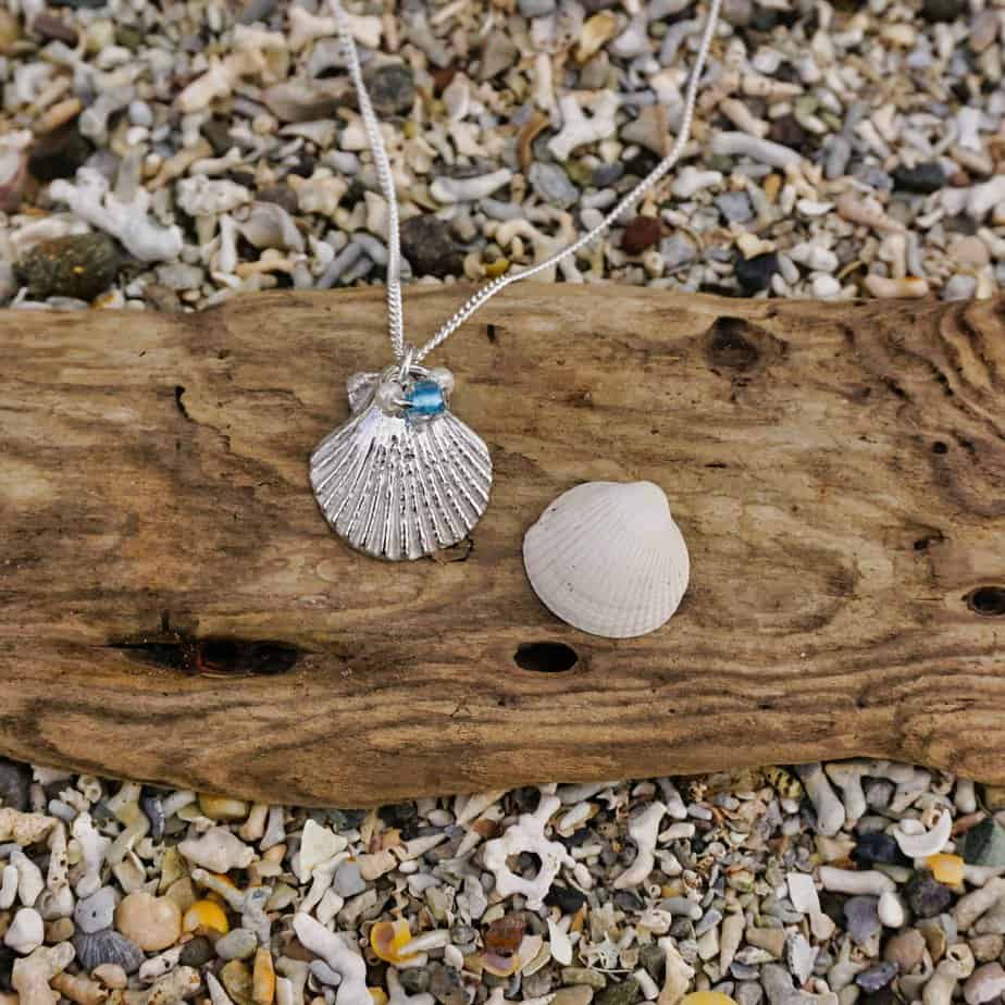 Scallop Shell Pendant - Image 1
