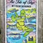 Isle of Skye tea towel