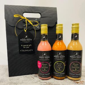 Set of 3 sauces for Whisky lovers