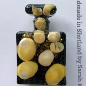 Sunset beach shell brooch. - handmade by Sarah Kay Arts (view 3)
