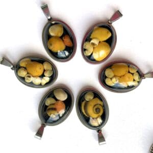 Sunset shells pendants. - handmade by Sarah Kay Arts (view 9)