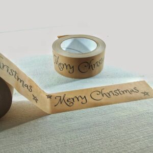 Merry Christmas kraft paper tape - Image 2