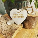 Gaelic ‘Nollaig Chridheil’ heart decoration