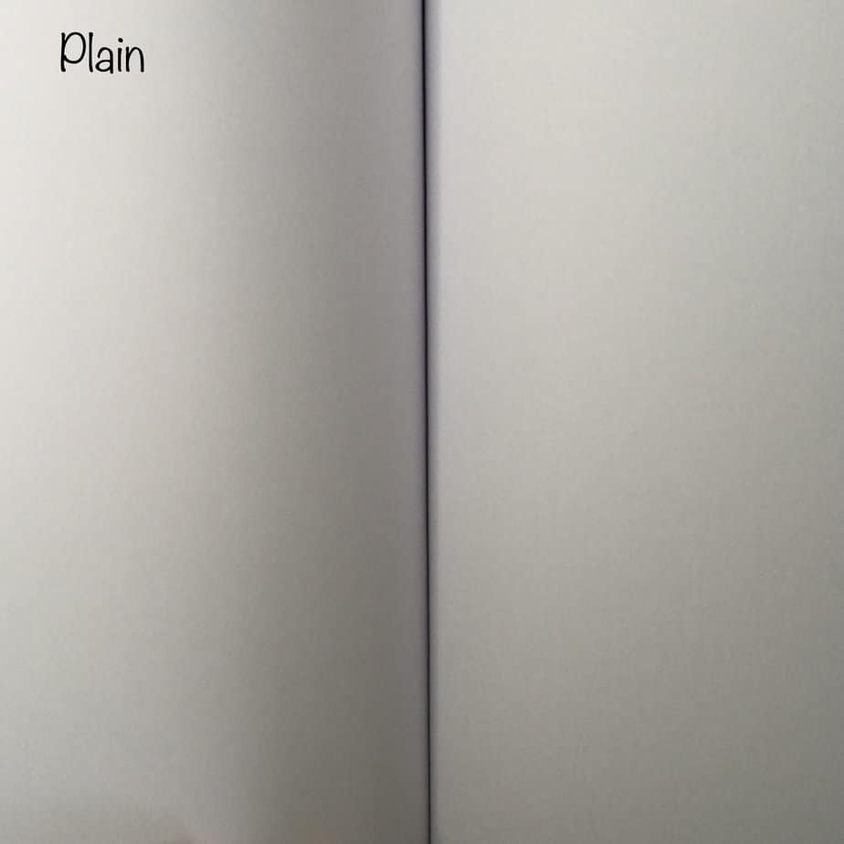 A6 Plain Paper Notebook with unique Peach and Blue Marble cover - Image 6