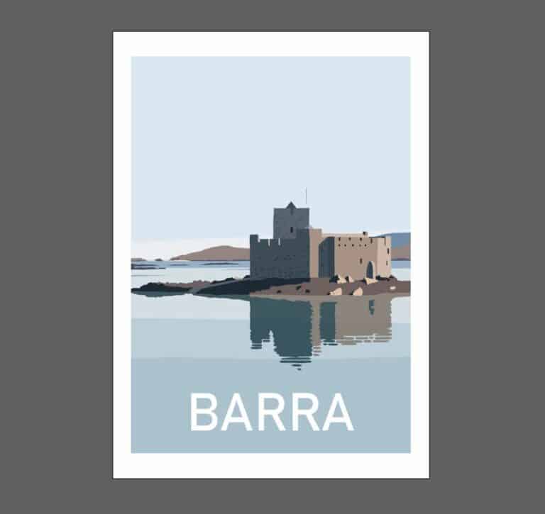 Barra Print A4 - handmade by Sophie Scott Designs (view 2)