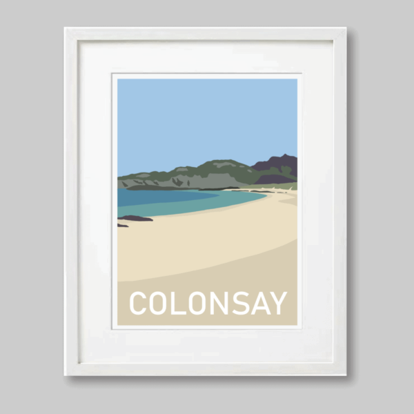 Colonsay print A4 - handmade by Sophie Scott Designs
