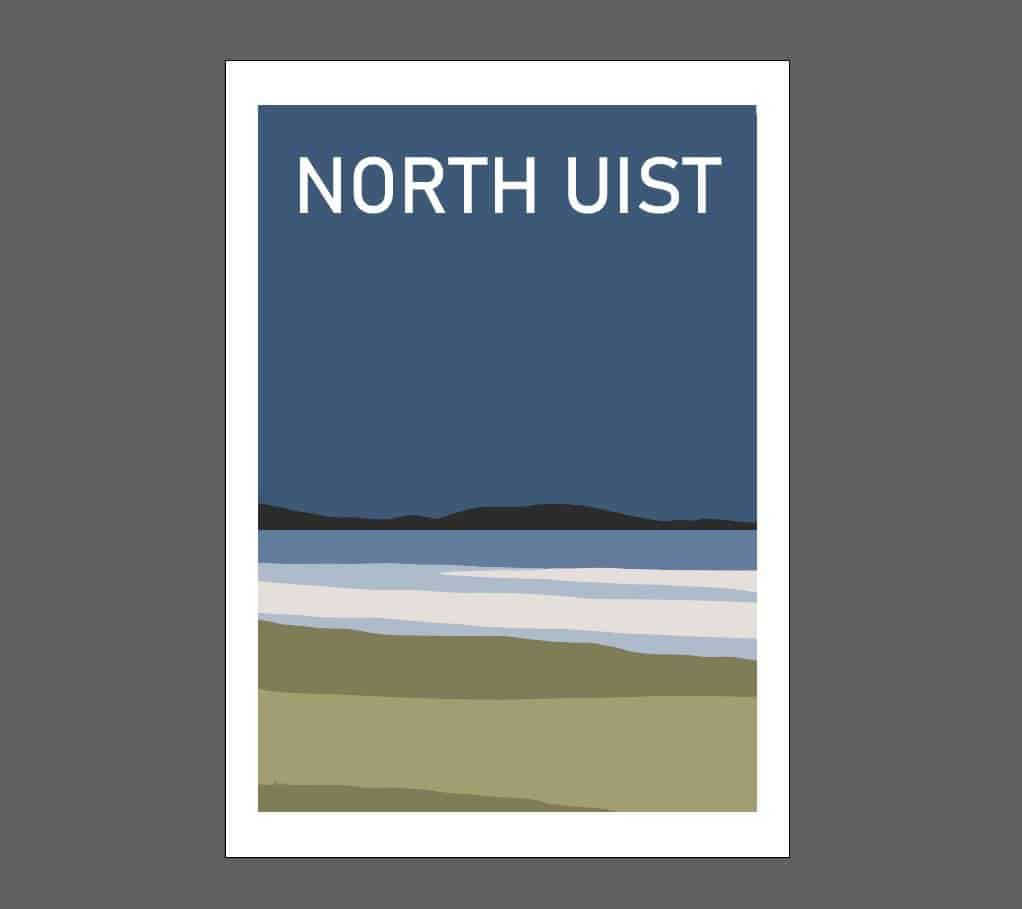 North Uist Print A3 - Image 2