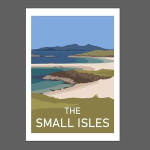 The Small Isles Print A3 - Image 2