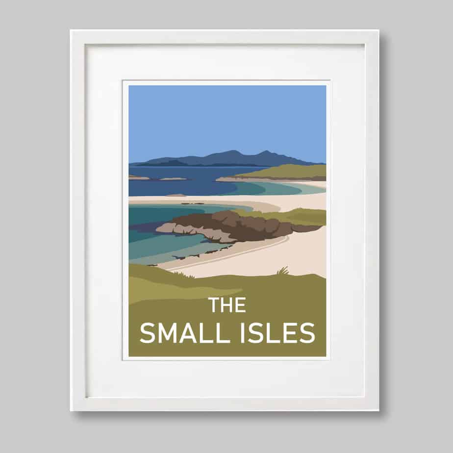 The Small Isles Print A3 - Image 1
