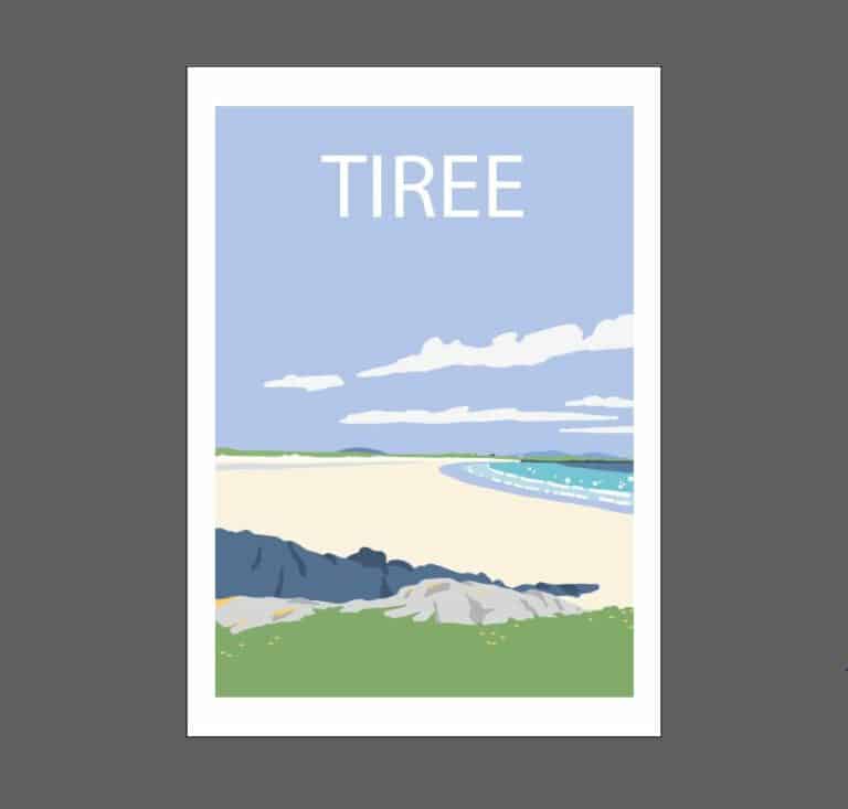 Tiree Print A4