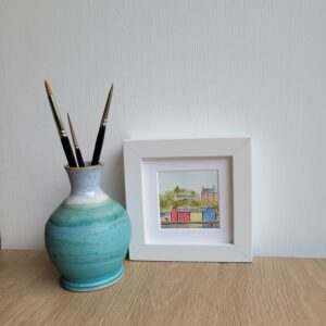 Original Watercolour Painting - Tobermory mini framed - handmade by Karen Lambie Artist (view 5)