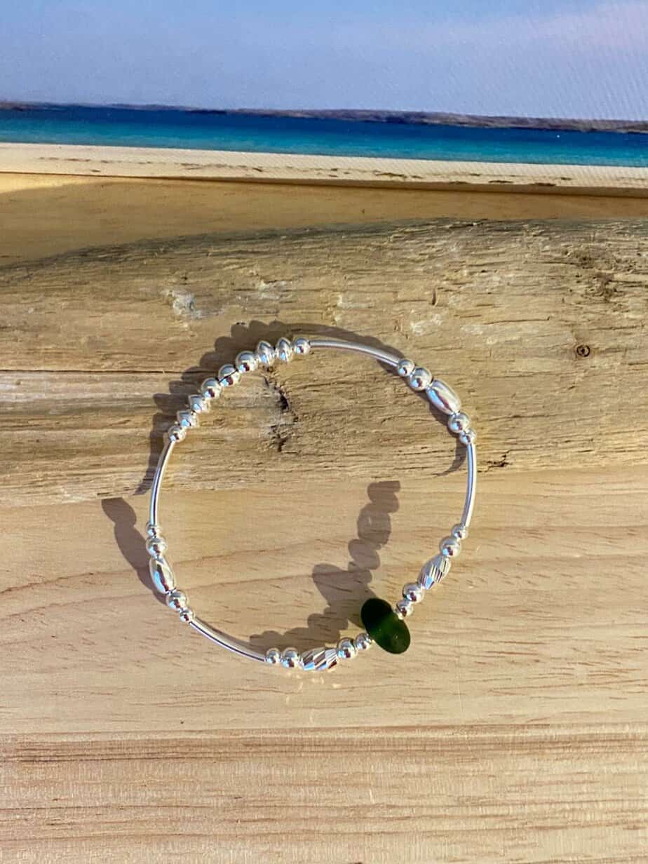 Beachline Hebridean Sea Glass Bracelet - Image 1