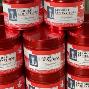 Gingerbread - Christmas candle in red tin - Image 2