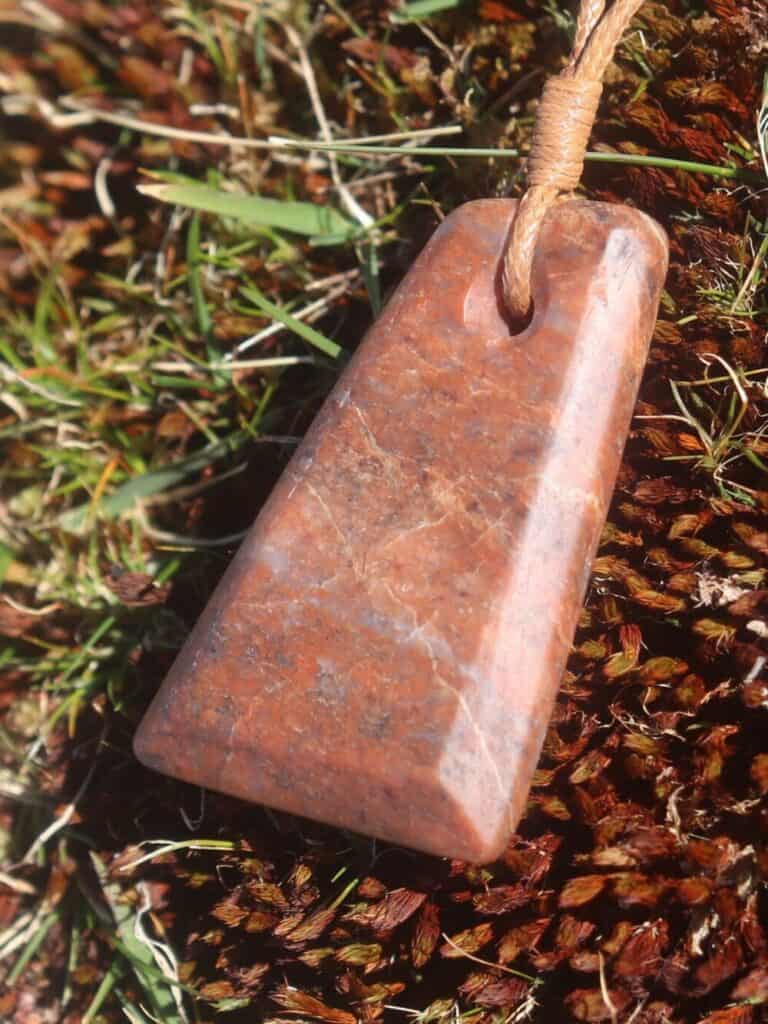 Hebridean Red Stone pendant