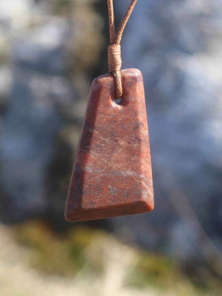 Hebridean Red Stone pendant