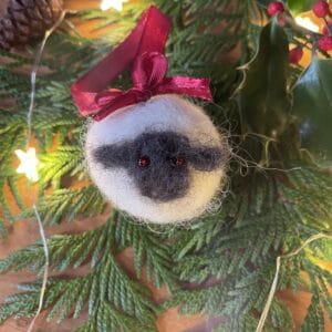 Sheep Christmas Bauble - Image 3