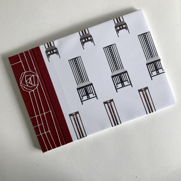 Rennie Mackintosh A4 blank books - handmade by bailemorbooks (view 4)