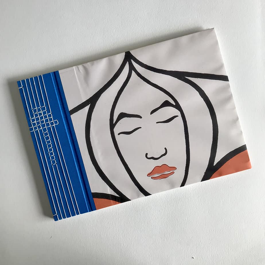 Rennie Mackintosh A4 blank books - handmade by bailemorbooks (view 6)