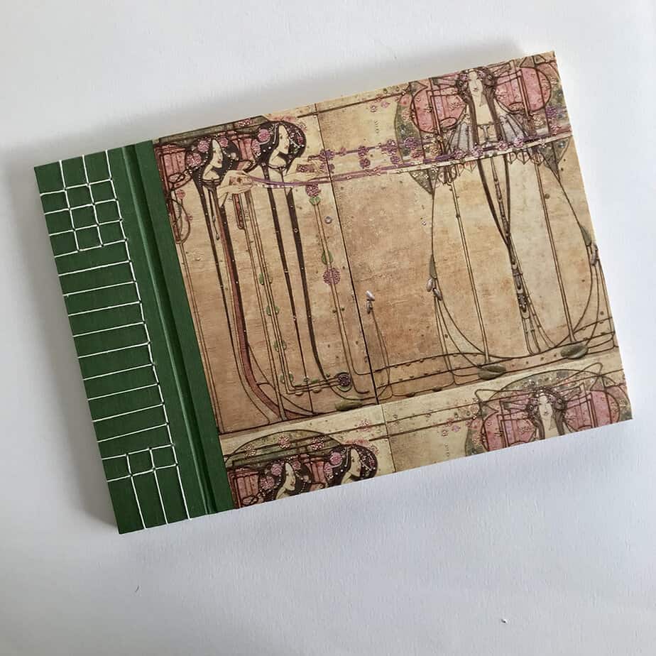 Rennie Mackintosh A4 blank books - handmade by bailemorbooks (view 7)
