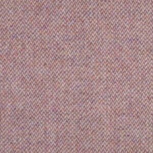 Small Round Footstool Pink Harris Tweed and Voyage Hermione Blush Bee Fabric - Image 8
