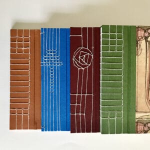 Rennie Mackintosh A4 blank books - handmade by bailemorbooks (view 3)