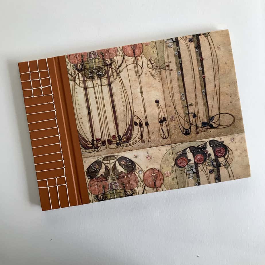 Rennie Mackintosh A4 blank books - handmade by bailemorbooks (view 8)
