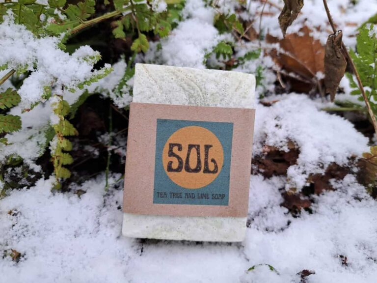 Tea Tree and Lime Soap - handmade by Sol Soap