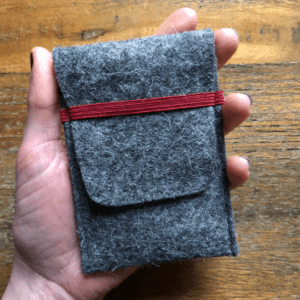 Handmade Felt Pouch - Image 7