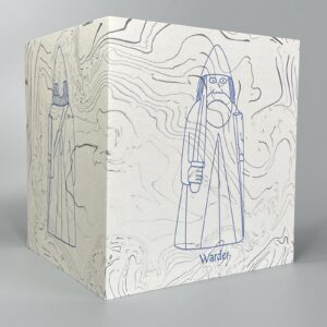 Lewis Chessmen greetings cards / notelets with envelopes 5 pack - Image 5