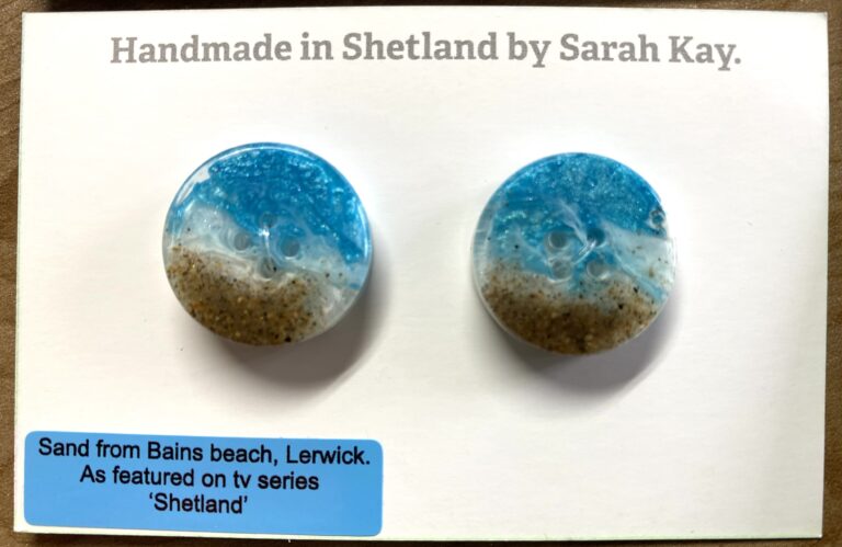 Shetland tv series beach buttons! - handmade by Sarah Kay Arts (view 3)