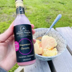 Cocktail inspired dessert sauce Gift Set - Raspberry Ripple Martini & Strawberry Daiquiri - Image 2