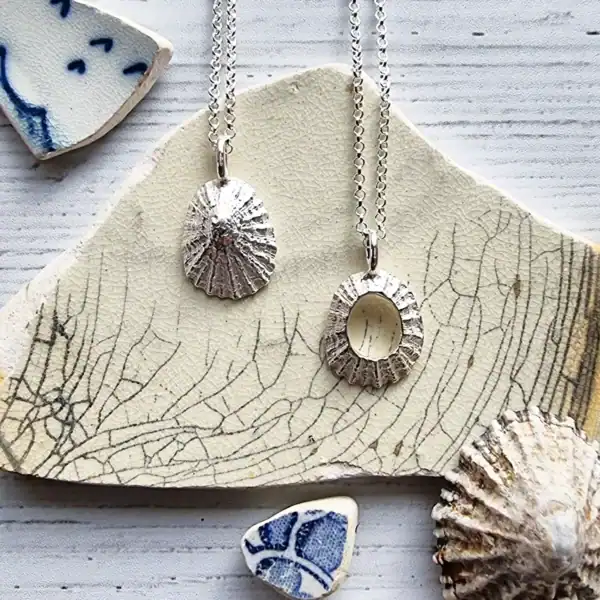Silver Limpet Shell Necklace