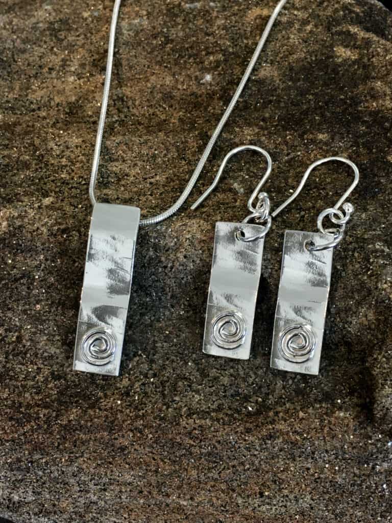 'Sandy Beach' Drop Earrings