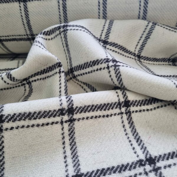 Cream and Brown Tiree Tweed