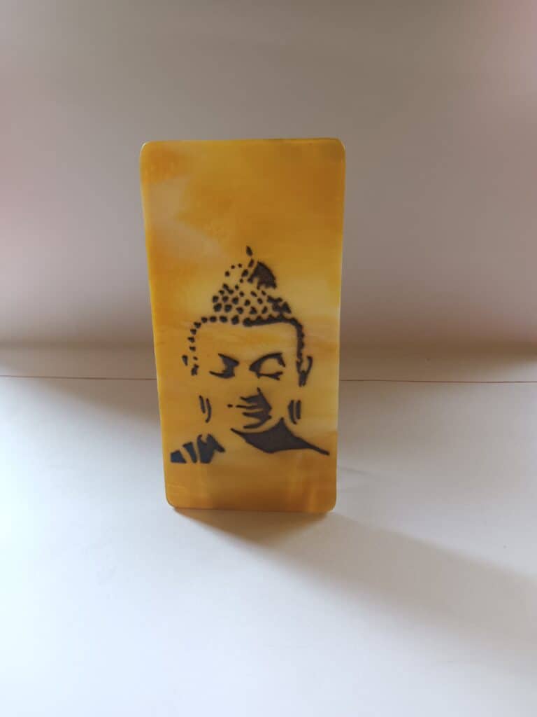 Buddha tea light holder
