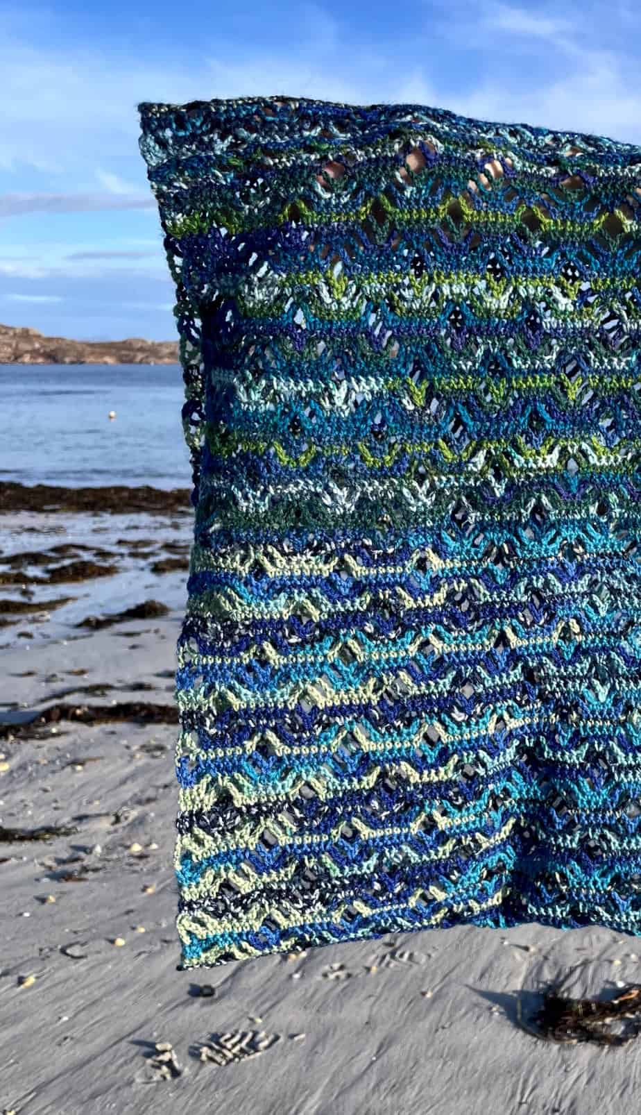 Stormy Seas Cowl - handmade by Lubadair (view 4)