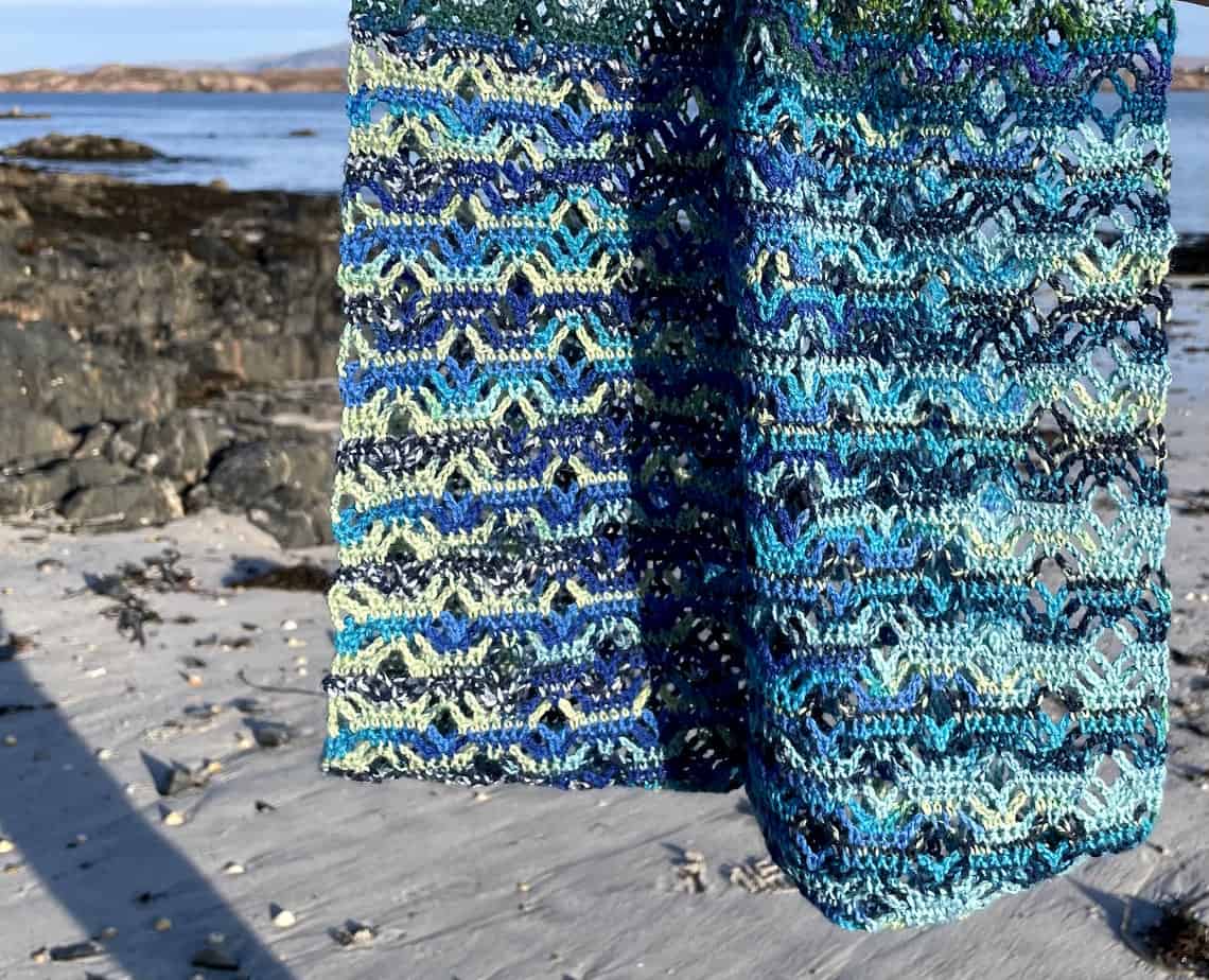 Stormy Seas Cowl - handmade by Lubadair (view 5)