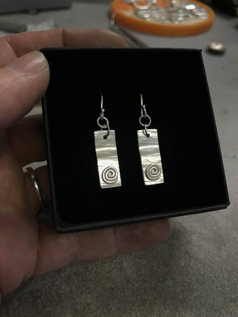 'Sandy Beach' Drop Earrings