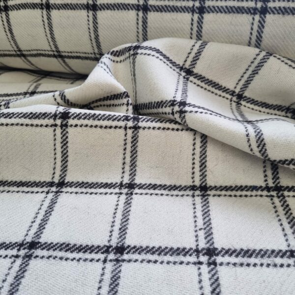 Cream and Brown Tiree Tweed