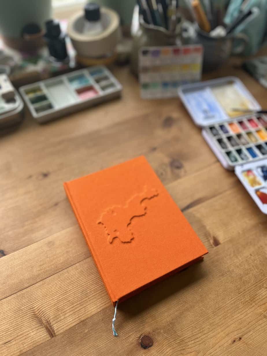 Embossed Tiree Watercolour Sketchbooks - Image 6