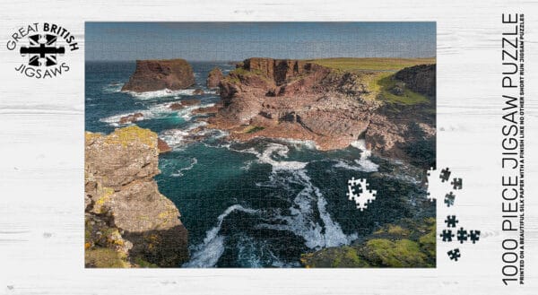 Eshaness Cliffs 1000 Piece Jigsaw Puzzle