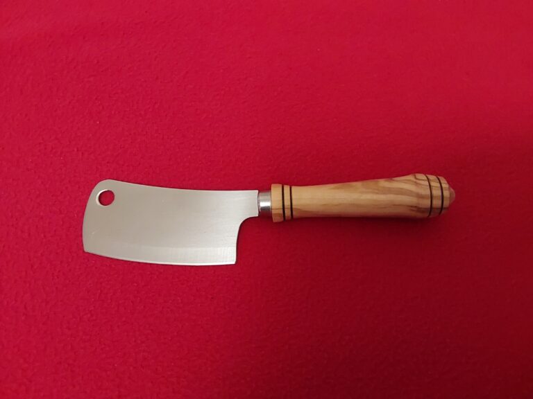 Cheese Knife with hand turned Hardwood handle