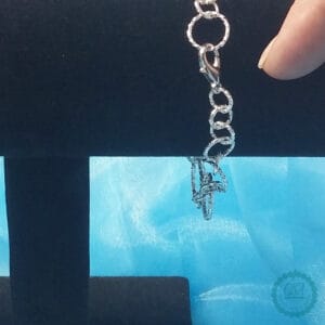 Patterned Rings of Orkney Bracelet ~ Magnetic clasp - handmade by Quiet Space Arts (view 8)