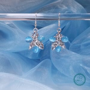 Chainmaille Elf Tri Star ~ Various Choices ~ Drop Earrings - Image 2