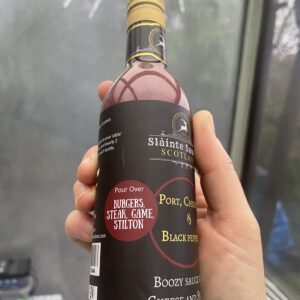 Port, Cherry & Black Pepper – Boozy Gourmet Sauce for Cheese & Steak - Image 8