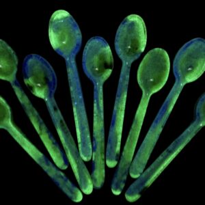 Aurora borealis spoons from Shetland. - Image 5