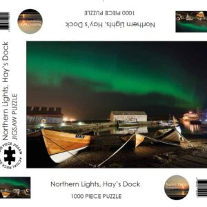 Northern Lights, Hay's Dock 1000 Piece Jigsaw Puzzle - Image 2