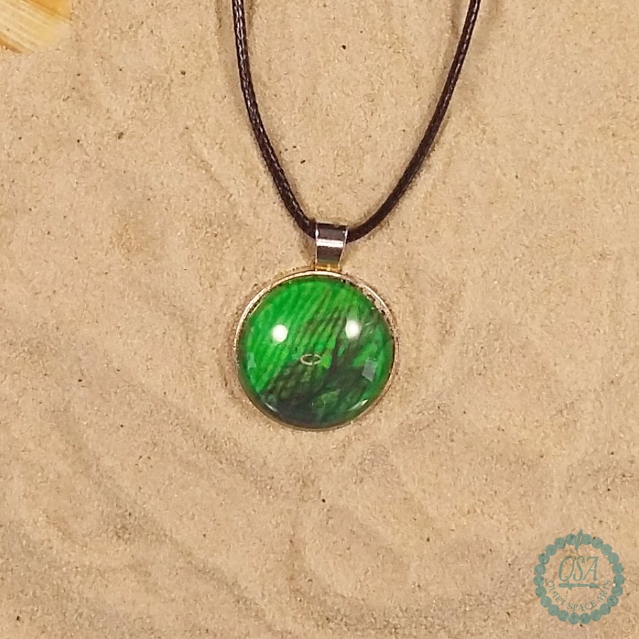 Choice of Aurora Handmade Necklace with Metal Bezel - Image 9