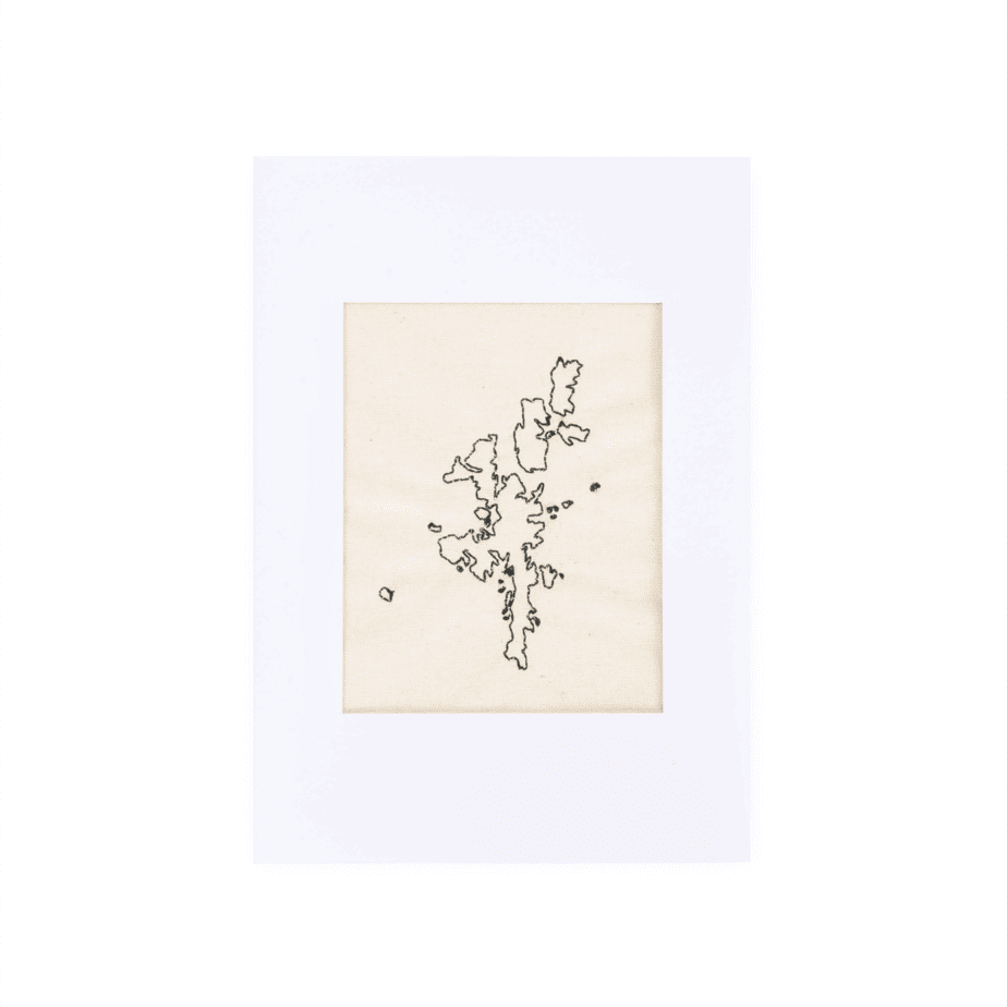 Shetland Isle Embroidered Card - Image 1