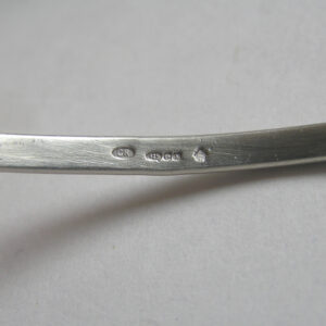 Handmade Sea Glass Bangle in Recycled Sterling Silver - Image 6